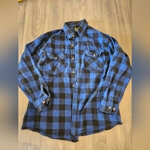 Men's Work n' Sport Flannel Button Down